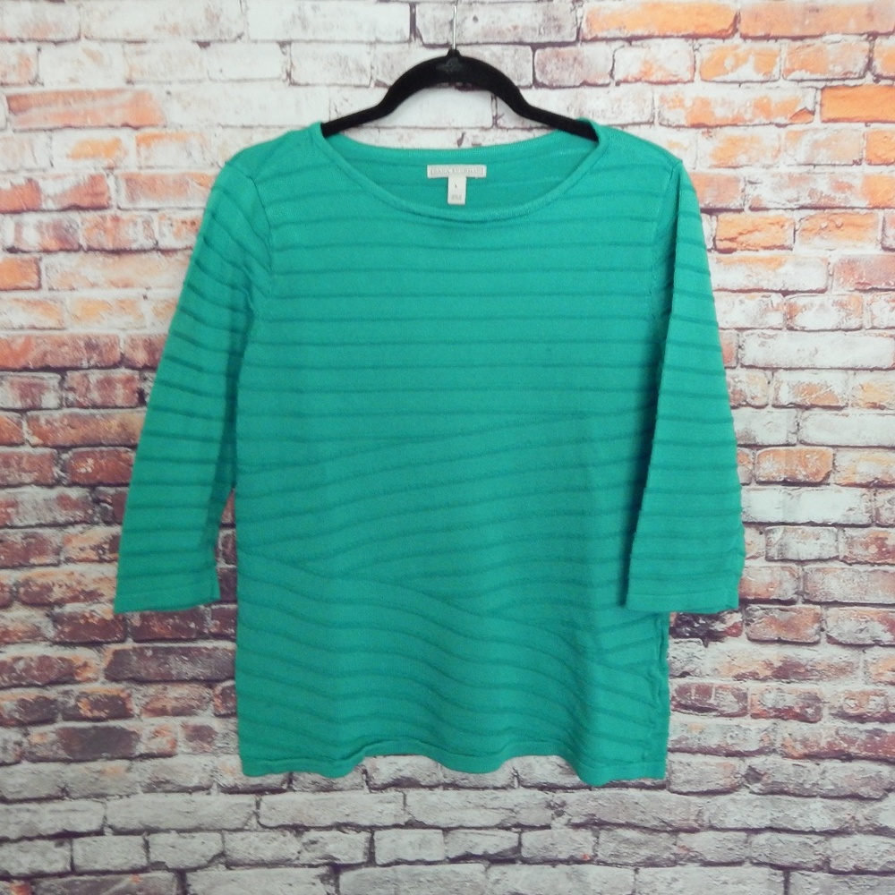 Dana Buchman / 3/4 sleeve top